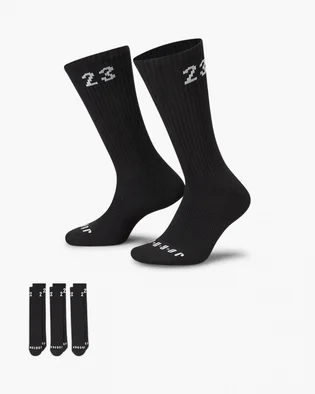 Шкарпетки унісекс Air Jordan U Essential Crew (3 пари) Black DA5718-010