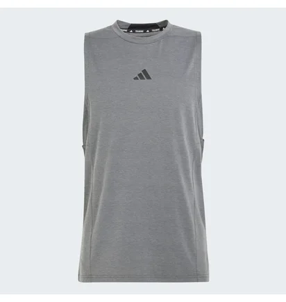 Майка чоловіча Adidas Designed For Training Workout Tank Top Grey IS3819