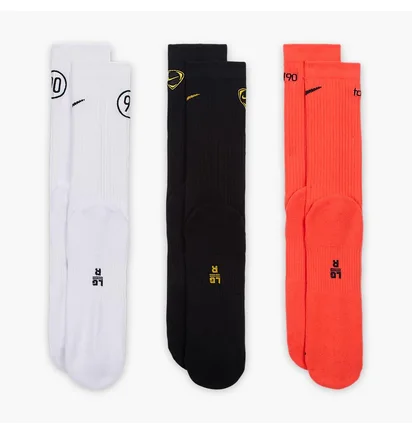 Шкарпетки Nike Everyday Cushioned Crew T90 (3 пари) Multi IM5021-900