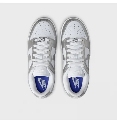 Кроссовки женские Nike Dunk Low Metallic/White FV1311-100