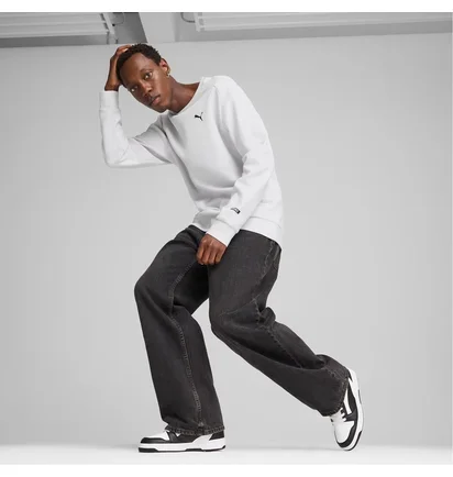 Кроссовки унисекс Puma Rebound Sneakers Black/White 392326-22