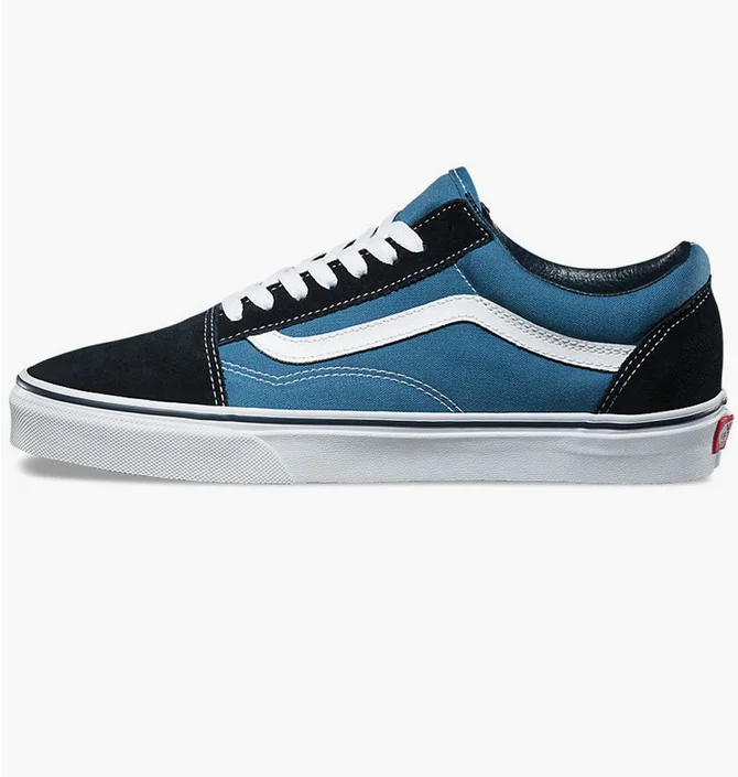 Кеди жіночі Vans Old Skool Shoe Black/Blue D3Hnvy
