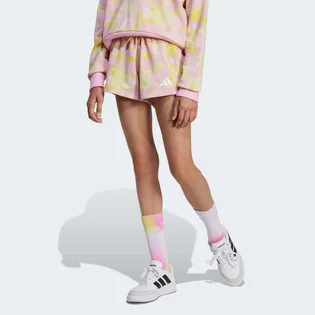Шорти дитячі Adidas Seasonal Essentials Flower Beige JI6223