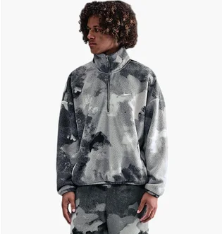 Кофта чоловіча Nike Tf Sherpa Hz Grey HV3541-068