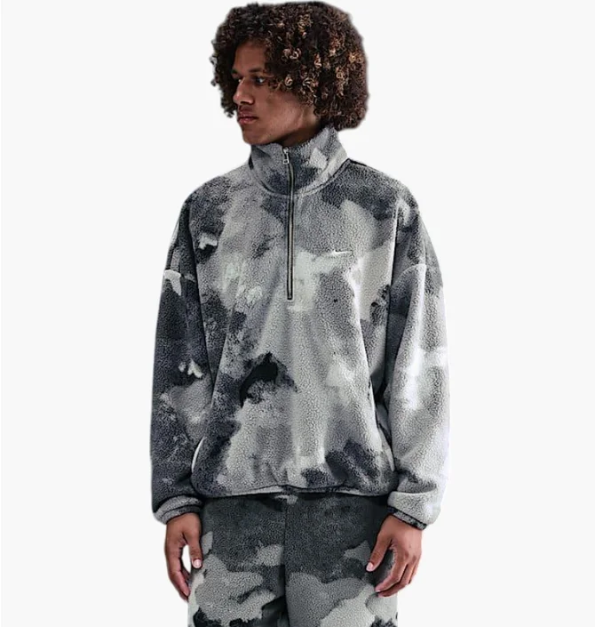 ᐉ Кофта мужская Nike Tf Sherpa Hz Grey HV3541-068 - купить в