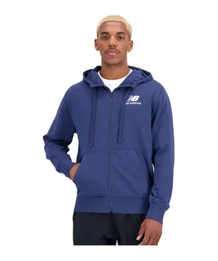 Толстовка чоловіча New Balance Essentials Stacked Logo French Terry Blue MJ31536-NNY