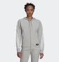 Толстовка женская Adidas Sportswear Future Icons 3-Stripes Hooded Track Top Grey H57289