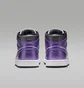 Кроссовки женские Air Jordan 1 Mid Se Violet/White HJ5911-105