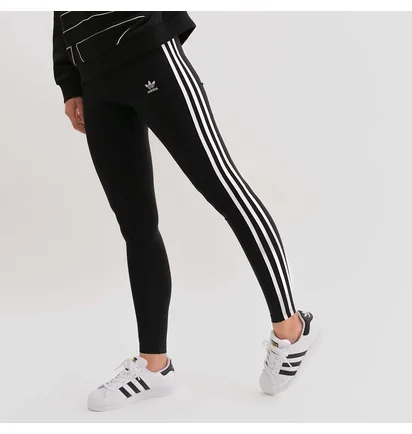 Штаны женские Adidas Adicolor 3-Stripes Tight Black FM3287
