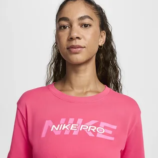 Футболка женская Nike Pro Ss Crp Tee Fa24 Pink HF0762-629