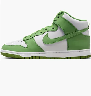 Кроссовки мужские Nike Dunk High Retro Green/White DV0829-101