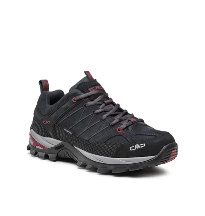 Кроссовки мужские Cmp Rigel Low Trekking Shoes Wp Black 3Q13247-62Bn