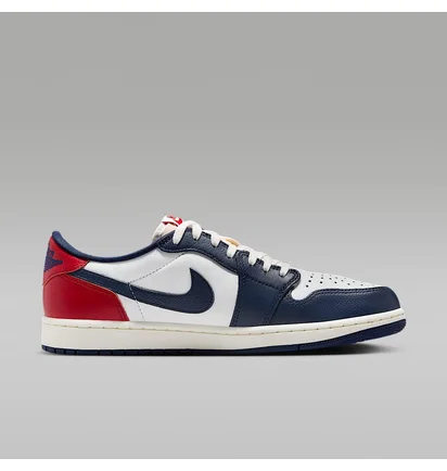 Кроссовки мужские Air Jordan 1 Retro Low Og Howard University White/Blue HQ2993-100