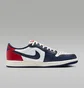 Кроссовки мужские Air Jordan 1 Retro Low Og Howard University White/Blue HQ2993-100