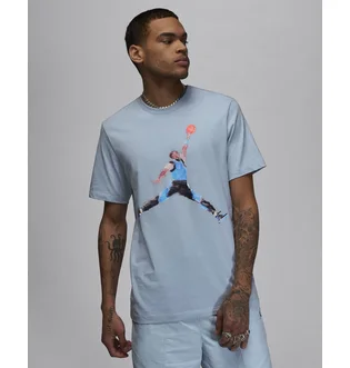Футболка чоловіча Air Jordan Brand T-Shirt Light Blue FN5980-436