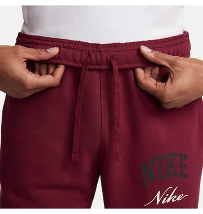 Штаны мужские Nike Club Fleece Stack Gx Bordo FN2643-677