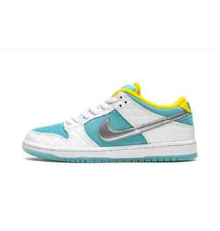 Кроссовки унисекс Nike Sb Dunk Low White/Turquoise DH7687-400