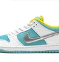 Кроссовки унисекс Nike Sb Dunk Low White/Turquoise DH7687-400