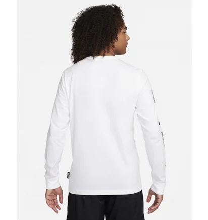 Лонгслів чоловічий Nike Sportswear Long-Sleeve T-Shirt White FJ1119-100