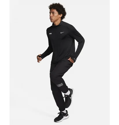 Кофта чоловіча Nike Element Flash Dri-Fit 1/2-Zip Running Top Black FB8556-010