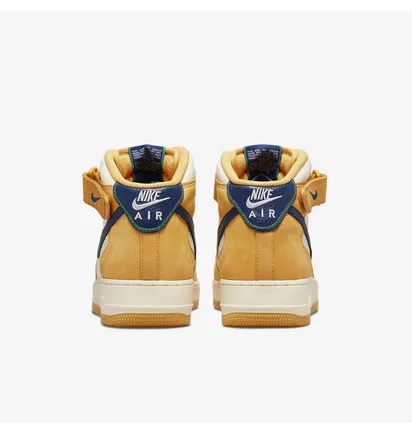Кросівки чоловічі Nike Air Force 1 Mid Beige/Orange Do6729-700