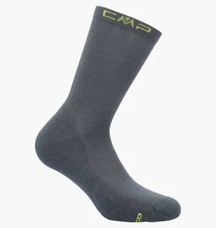 Шкарпетки чоловічі CMP Hiking Wool Sock Mid Grey (1 пара) 3I87177-E927