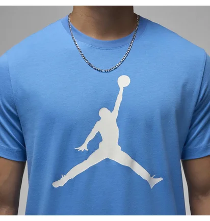 Футболка мужская Air Jordan M J Jumpman Ss Crew Light Blue CJ0921-469