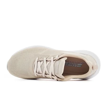 Кросівки жіночі Skechers Bobs Squad Tough Talk Beige 32504-NAT
