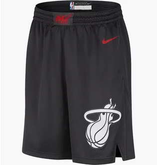 Шорти чоловічі Nike Dri-Fit Nba Swingman Miami Heat City Edition 2023/24 Black DX8708-010