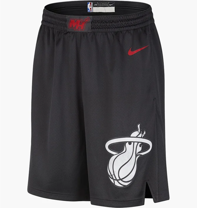 Шорты мужские Nike Dri-Fit Nba Swingman Miami Heat City Edition 2023/24 Black DX8708-010