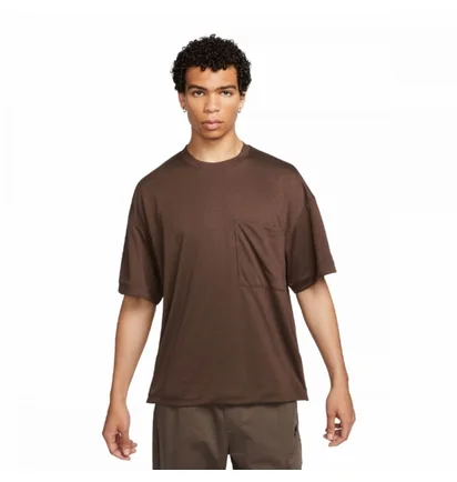 Футболка мужская Nike Sportswear Tech Pack Dri-Fit Short-Sleeve Top Brown FB7392-237