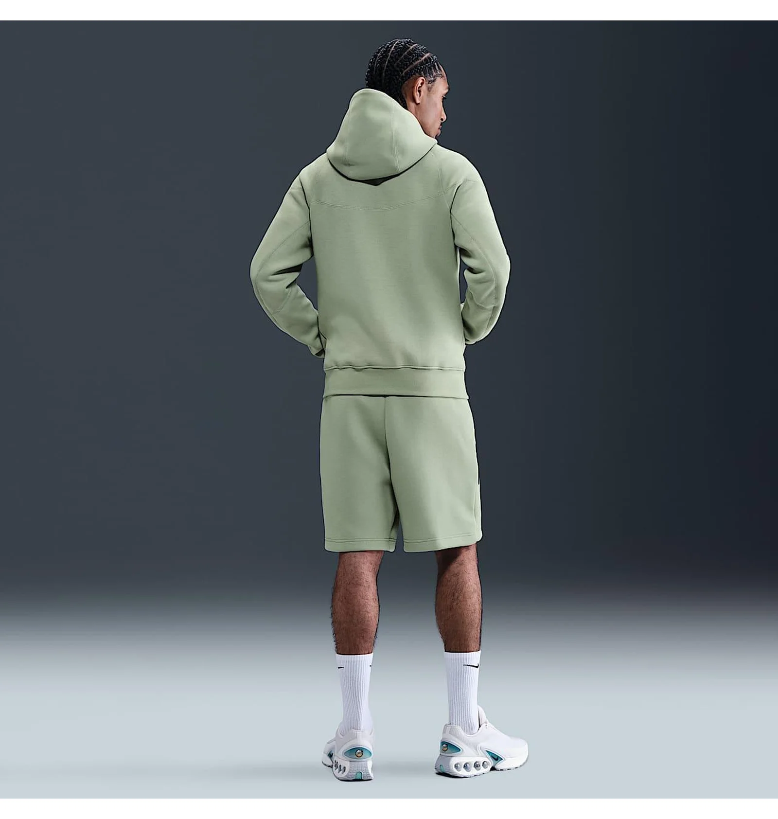 ᐉ Толстовка мужская Nike Sportswear Tech Fleece Chelsea Fc Olive