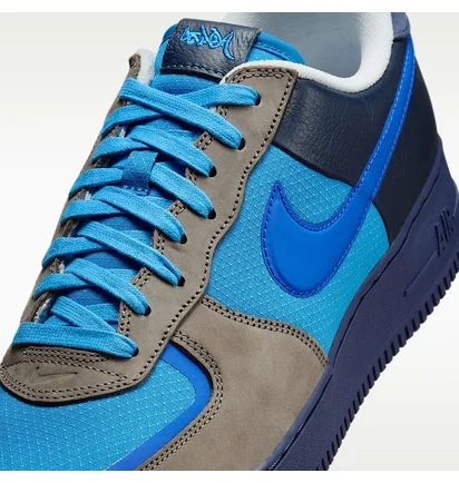 Кросівки чоловічі Nike Air Force 1 Low S P MenS Shoes Blue/Grey HF5516-001