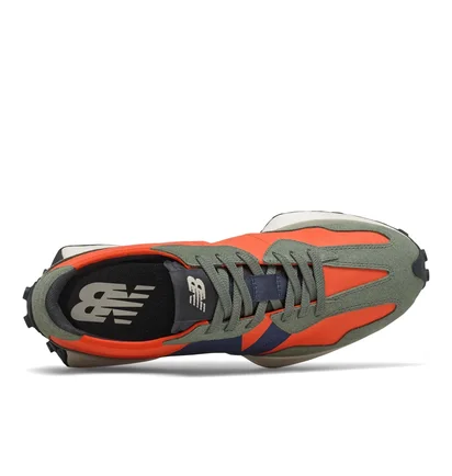 Кроссовки мужские New Balance 327 Orange/Olive Ms327Tb
