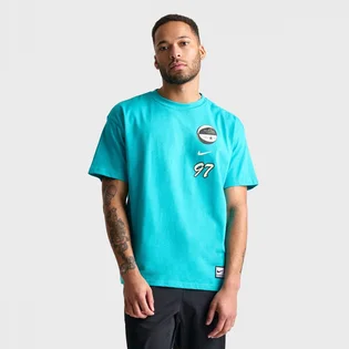 Футболка мужская Nike Basketball Heavyweight Script Max90 Graphic T-Shirt Light Blue FV8394-345