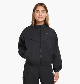 Куртка детская Nike Girls Oversized Lightweight Jacket Black FZ5557-010