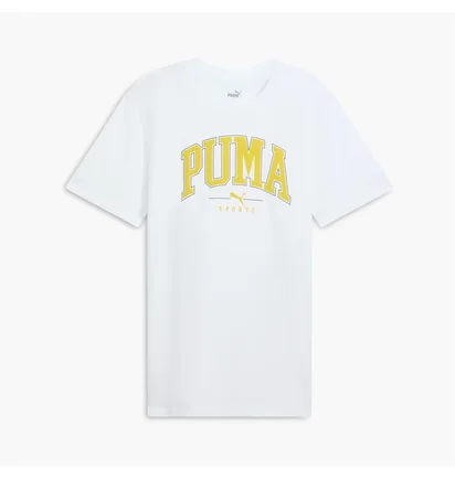 Футболка мужская Puma Squad Big Logo Tee White 684386-02