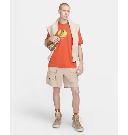 Футболка мужская Nike Acg Cruise Boat Dri-Fit T-Shirt Orange FQ3725-809