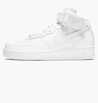 Кроссовки женские Nike Air Force 1 Mid Triple White Dd9625-100