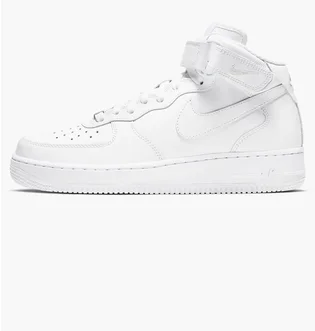 Кроссовки женские Nike Air Force 1 Mid Triple White Dd9625-100