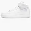 Кроссовки женские Nike Air Force 1 Mid Triple White Dd9625-100