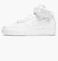 Кросівки жіночі Nike Air Force 1 Mid Triple White Dd9625-100