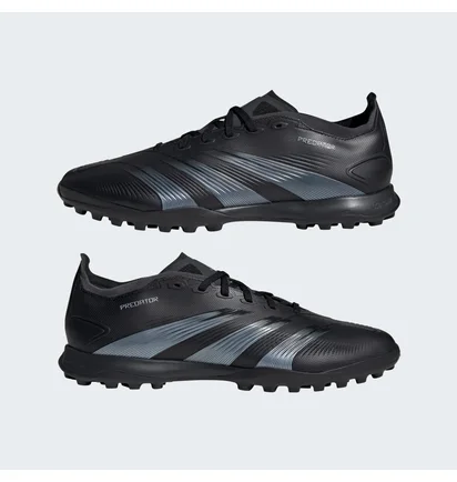 Сороконожки унисекс Adidas Predator 24 League Low Turf Shoes Black IE2614