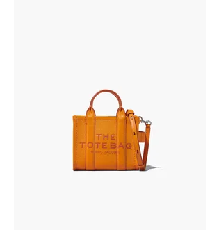 Сумка женская Marc Jacobs The Leather Mini Tote Bag Brown H053L01RE22-SCORCHED-64196