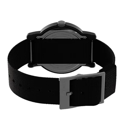 Годинник чоловічий Timex Camper X Stranger Things 40Mm Fabric Strap Watch (Schwarz) TW2V50800U8