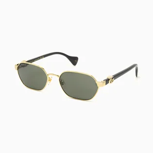 Солнцезащитные очки женские GUCCI Green/Gold GG1593S-001-58