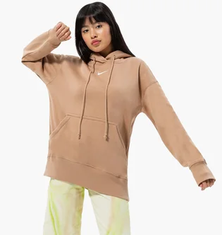Худи женское Nike W Nsw Style Flc Po Hoodie Os Beige Dq5860-200