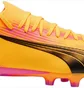 Бутсы унисекс Puma Ultra Match Fg/Ag Yellow/Pink 107754-03
