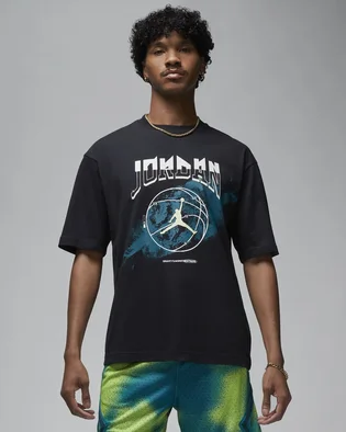 Футболка чоловіча Air Jordan Sport 85 Graphic T-Shirt Black FB7445-010