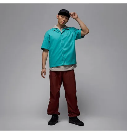 Рубашка мужская Air Jordan Jess Stmt Wsh Top Turquoise FN4625-392